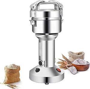LETWOO 150G Portable Grain Grinder Herb Grain Spice Cereal Mill Grinder Flour Powder Machine, High Speed Food Processor (150gm)