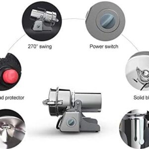 LETWOO 2000g Electric Grain Grinder Spice Grain Mill Stainless Steel 20s 25000RPM High Speedy Grinding with Overload Protection& 5min Timer Mill for Dry Spice Herbs/Nut/Coffee/Rice (2000g) - Image 2