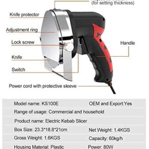 LETWOO Electric shawarma machine kebab machine shawarma cutting machine - Image 2