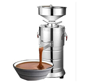 LETWOO Butter maker machine Sesame Sauce, Almond, Hazelnut For Commercial and Home. Automatic Stone Disc Grinder - Image 1