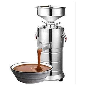 LETWOO Butter maker machine Sesame Sauce, Almond, Hazelnut For Commercial and Home. Automatic Stone Disc Grinder