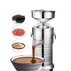 LETWOO Butter maker machine Sesame Sauce Almond Hazelnut for Commercial and Home Automatic Stone Disc Grinder