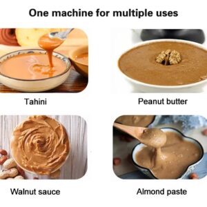LETWOO Butter maker machine Sesame Sauce Almond Hazelnut for Commercial and Home Automatic Stone Disc Grinder - Image 2