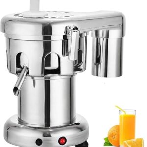 LETWOO Commercial Automatic Juicer 370W Electric Fruit and Vegetable Juice Extractor, Stainless Steel and Aluminum Alloy Orange Juice Machine for Juice, Restaurants - Image 2