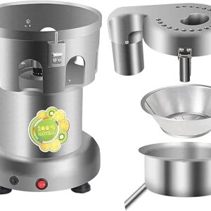 LETWOO Commercial Automatic Juicer 370W Electric Fruit and Vegetable Juice Extractor, Stainless Steel and Aluminum Alloy Orange Juice Machine for Juice, Restaurants - Image 6