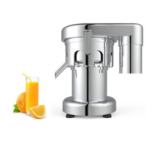 LETWOO Commercial Automatic Juicer 550W Electric Fruit and Vegetable Juice Extractor, Stainless Steel and Aluminum Alloy Orange Juice Machine for Juice, Restaurants