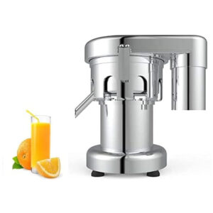 LETWOO Commercial Automatic Juicer 550W Electric Fruit and Vegetable Juice Extractor, Stainless Steel and Aluminum Alloy Orange Juice Machine for Juice, Restaurants