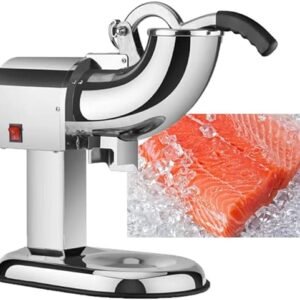 LETWOO Double Blade Electric Ice Shaver Crusher Machine Fully Stainless Steel Snow Cone Maker for Ice Cream Cold Drinks, Fruit Dessert and Cocktail 150Kg Per Hour for Home and Commercial Use - Image 6