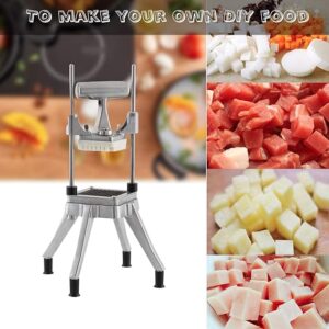 LETWOO French Fry Cutter,Commercial Restaurant French Fry Cutter Stainless Steel Food Grade Upright French Fries Cutter For Potato,Radish,Cucumber,Carrots (Chopper Model QTJ-J002) Brand: LTW LETWOO - Image 8