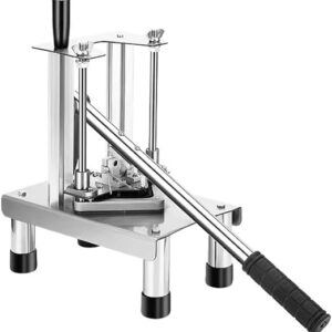 LETWOO High Quality Manual Small Cucumber Bar Cutting Machine/Vertical Fries Cutter/Potato French Fry Cutter Machine With 3 Different Sizes Blades
