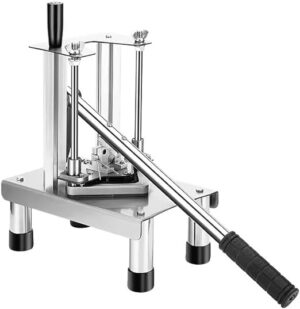 LETWOO High Quality Manual Small Cucumber Bar Cutting Machine/Vertical Fries Cutter/Potato French Fry Cutter Machine With 3 Different Sizes Blades