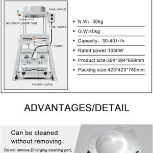 LETWOO Small Stainless Steel Vacuum Edible Oil Refining Machine - Image 2