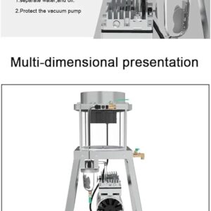 LETWOO Small Stainless Steel Vacuum Edible Oil Refining Machine - Image 4
