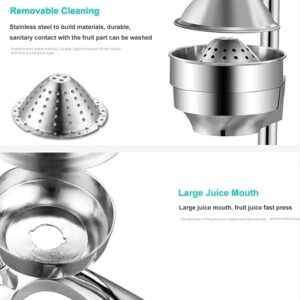 LETWOO Stainless Steel Professional Citrus Juicer - Manual Citrus Press and Orange Squeezer – Manual Orange Juicer - Image 3