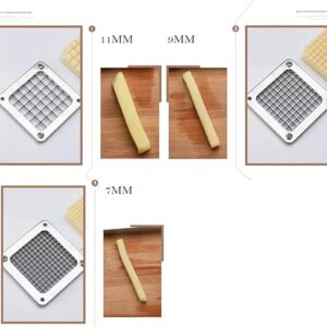 LETWOO Standing French Fry Cutter Potatoes Cucumber Chipper Vegetable Chopper Kitchen Gadge - Image 2