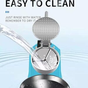 LETWOO Three Blade Electric Ice Shaver Crusher Machine Stainless Steel Snow Cone Maker for Ice Cream Cold Drinks, Fruit Dessert and Cocktail 100Kg Per Hour - Image 4