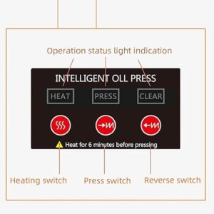 LETWOO Commercial Double Head Oil Press Machine Automatic Electric Oil Press Extractor 304 Stainless Steel Cold/Heat Oil Press expeller Easily Extract Nut Peanut Sesame Walnut Oil - Image 2