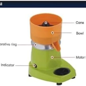 LETWOO Multi-function juicer Commercial Orange Juice Lemon machine Fruit and Vegetable Juicer Juicing Machine Food Processor - Image 4