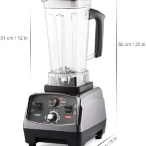 LETWOO Small Kitchen Appliances Ice Crusher Blender Industrial Countertop Blender 2L Commercial Blender Mechanical Blender - Image 7