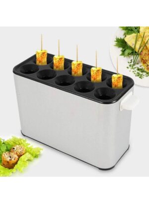 LETWOO egg roll machine dimensions 42cm by 21cm by 23cm