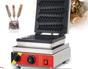 LETWOO waffle stick machine with timer knob