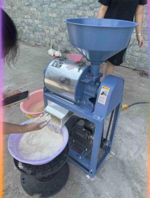 Heavy duty flour mill for farming and small business use
