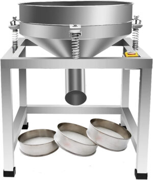 LETWOO Automatic Sieve Shaker Vibrating Machine 60/80/150 Mesh Commercial Electric Sifter Shaker